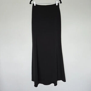 DFI Los Angeles Black Formal Maxi Skirt Women's S Whimsigoth Witchy Wedding Y2K